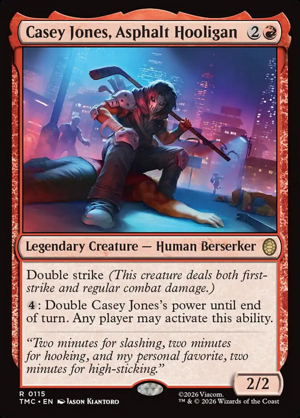 Casey Jones, Asphalt Hooligan - Magic: The Gathering