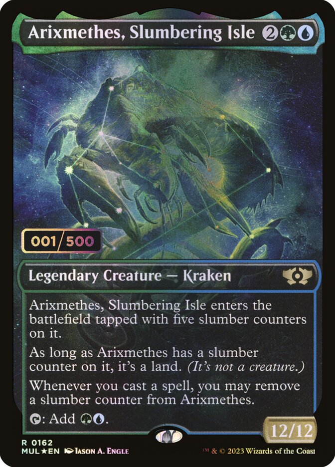 Arixmethes, Slumbering Isle (Serial Numbered)