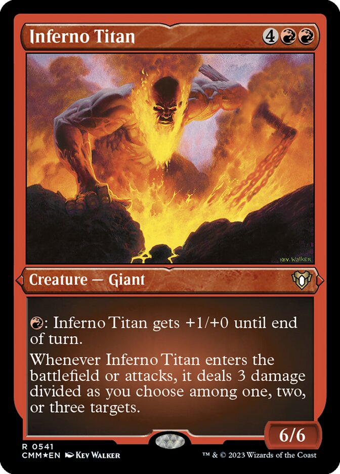 Inferno Titan (Foil Etched)