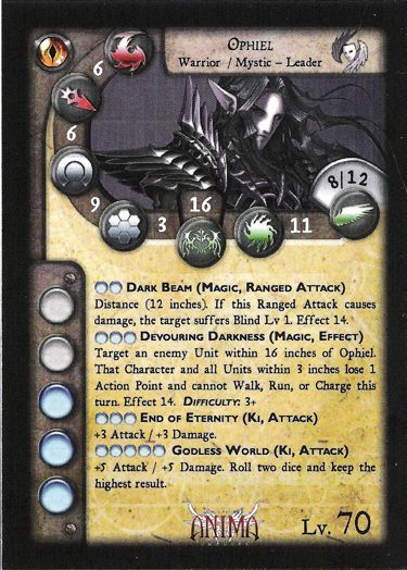 Anima Tactics: Ophiel