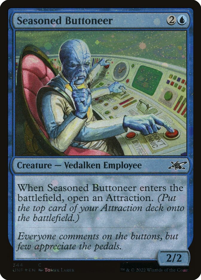 Seasoned Buttoneer (Galaxy Foil)