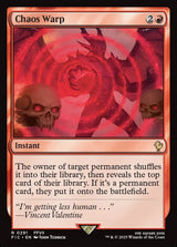 Chaos Warp - Magic: The Gathering