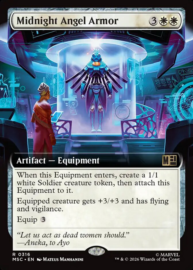 Midnight Angel Armor (Extended Art)