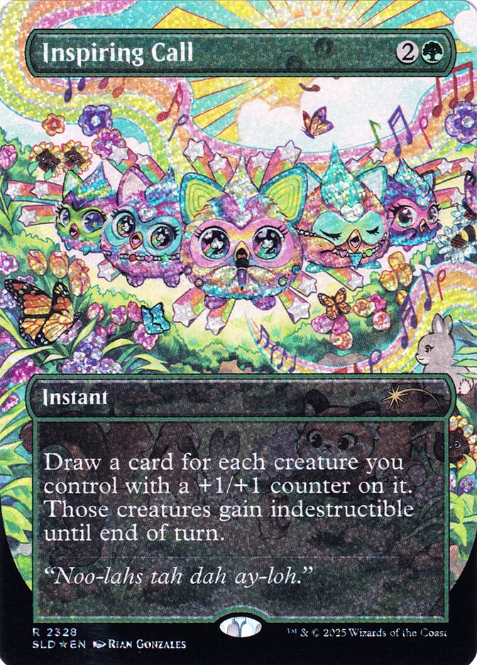 Inspiring Call (Confetti Foil)