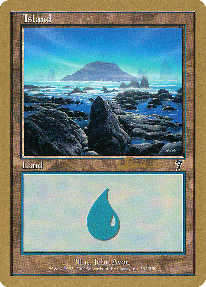 Island (334) - 2001 Antoine Ruel (7ED)