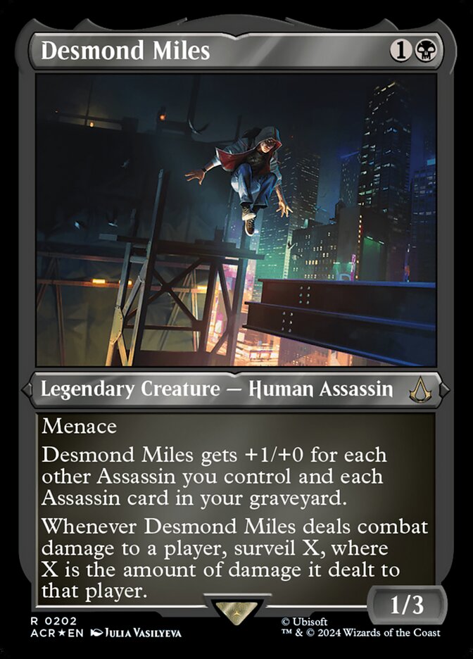 Desmond Miles (Foil Etched)