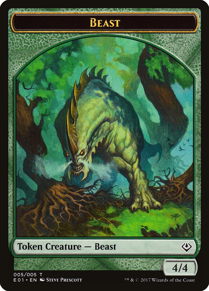Beast (005) // Soldier Double-sided Token