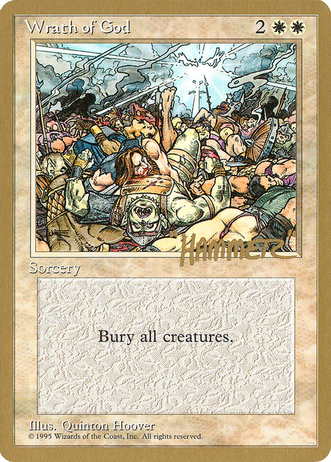Wrath of God - 1996 Shawn "Hammer" Regnier (4ED)
