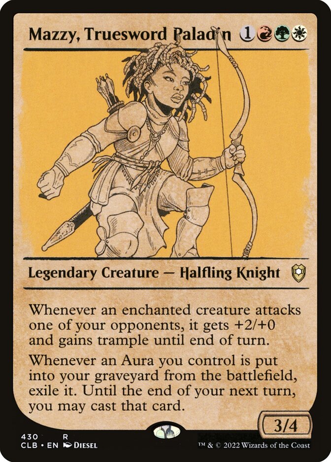 Mazzy, Truesword Paladin (Showcase)