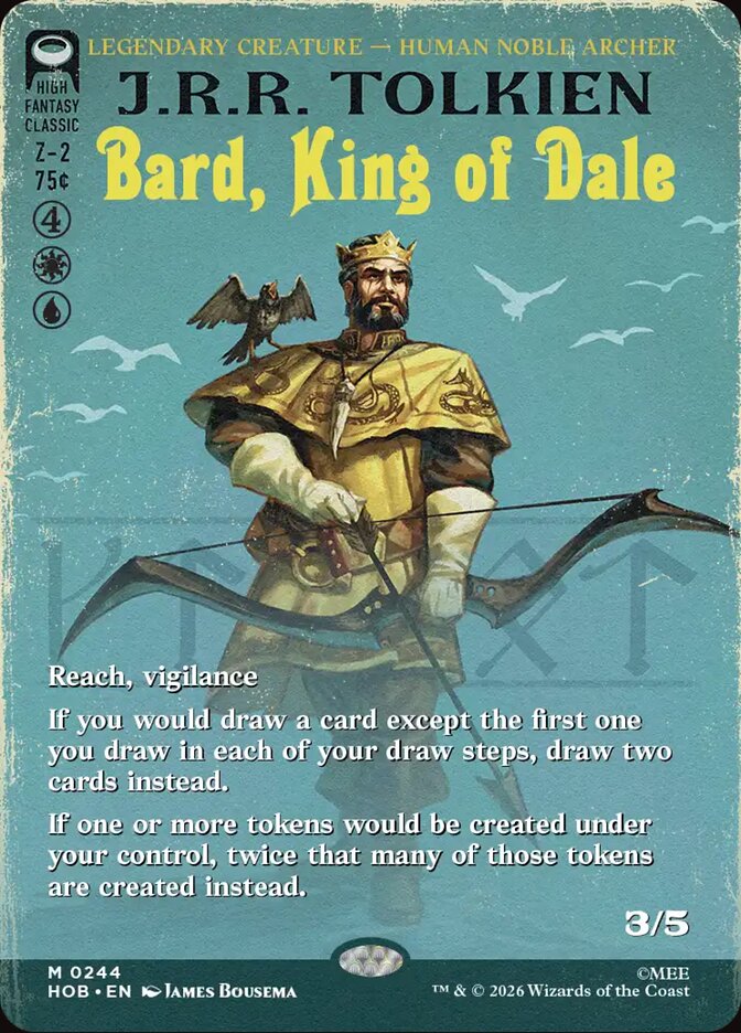 Bard, King of Dale (Borderless)