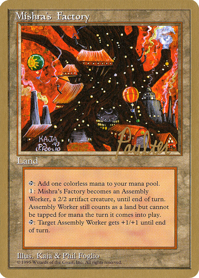 Mishra's Factory - 1996 Preston Poulter (4ED)