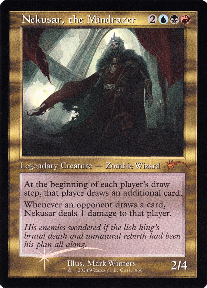 Nekusar, the Mindrazer (Retro Frame)