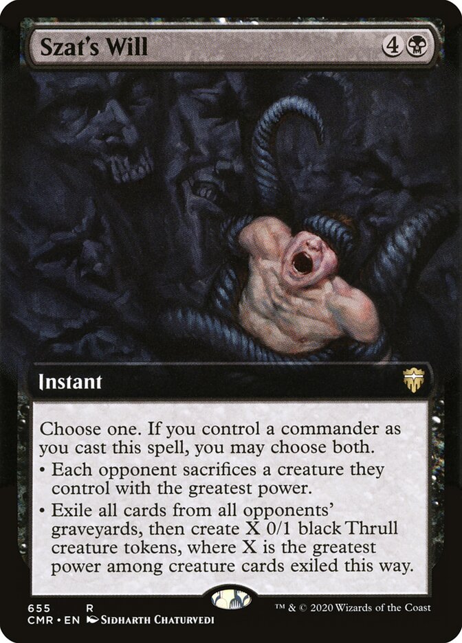 Szat's Will (Extended Art)