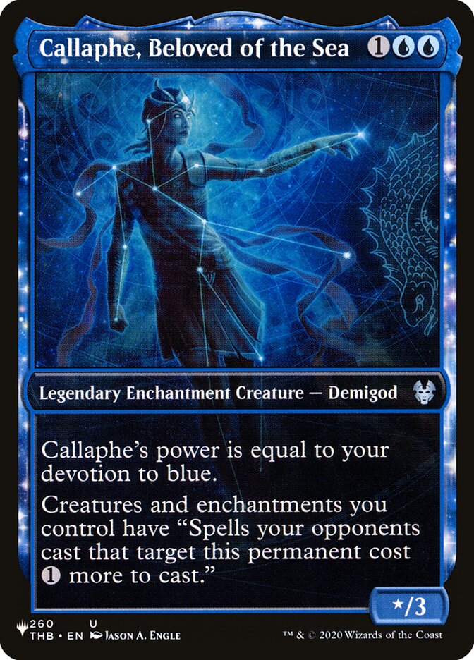Callaphe, Beloved of the Sea (Showcase)