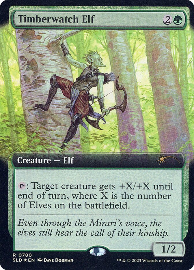 Timberwatch Elf (Extended Art)