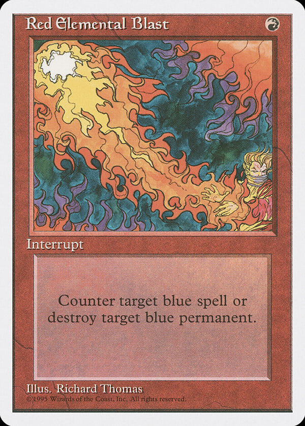 Red Elemental Blast - Magic: The Gathering