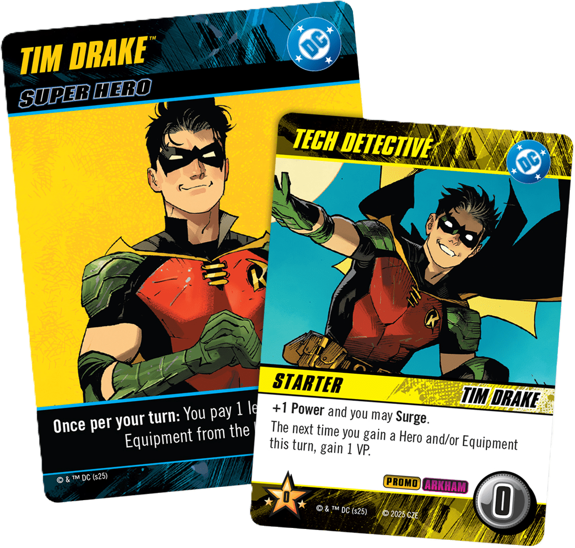 DC Deck-Building Game: Tim Drake/Tech Detective
