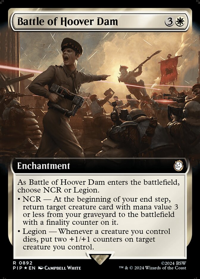 Battle of Hoover Dam (Extended Art) (Surge Foil)
