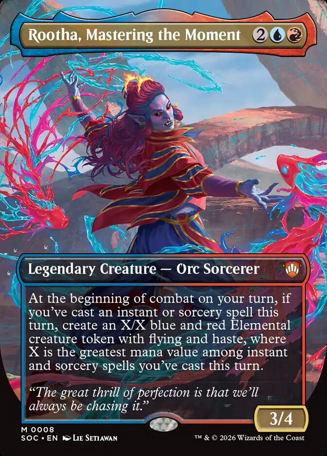 Rootha, Mastering the Moment (Borderless)