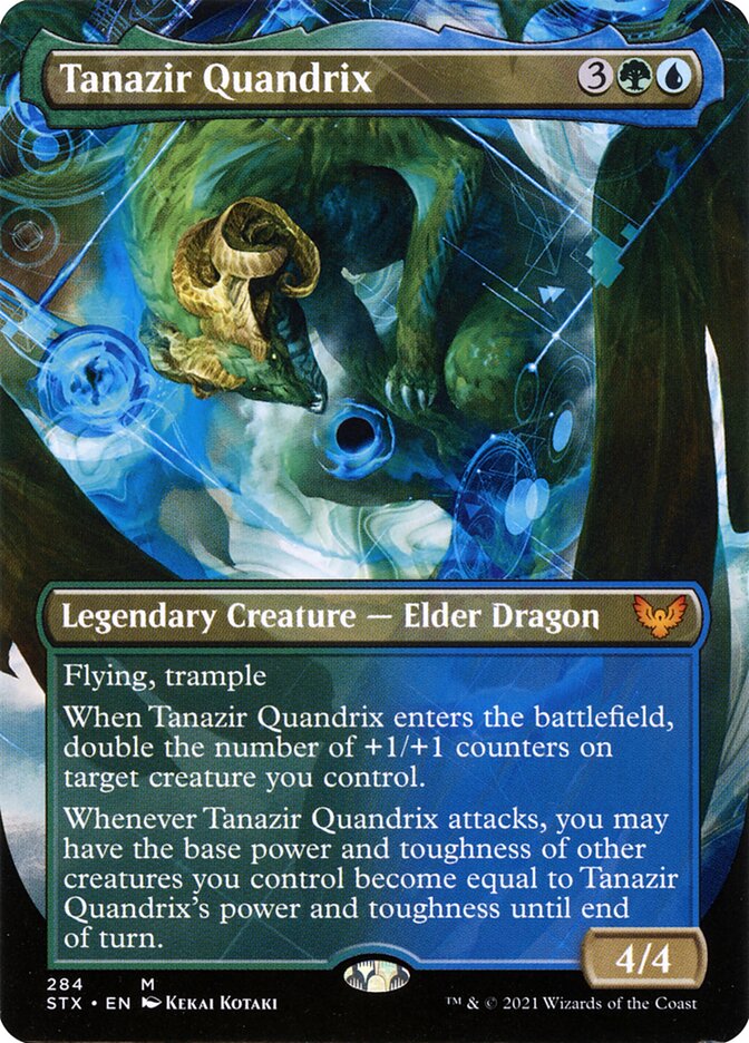 Tanazir Quandrix (Borderless)