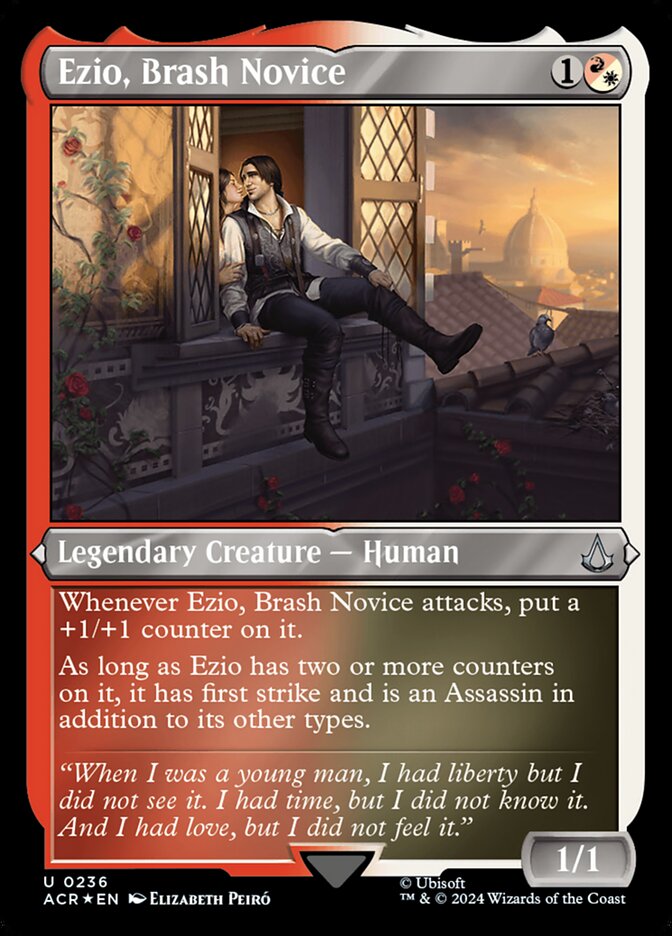 Ezio, Brash Novice (Foil Etched)