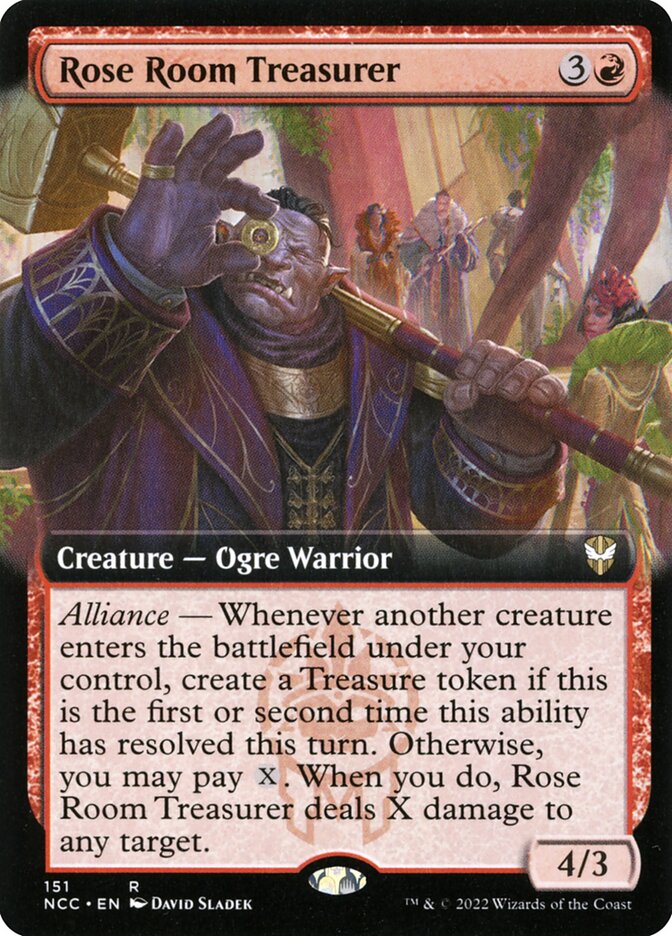 Rose Room Treasurer (Extended Art)