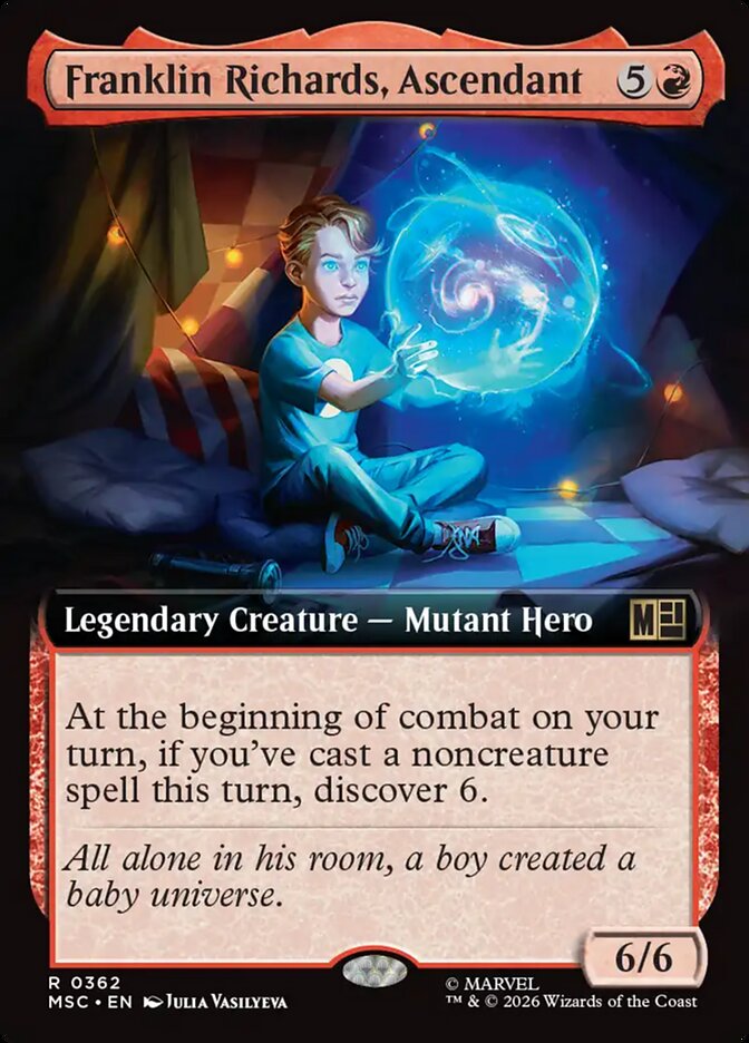 Franklin Richards, Ascendant (Extended Art)
