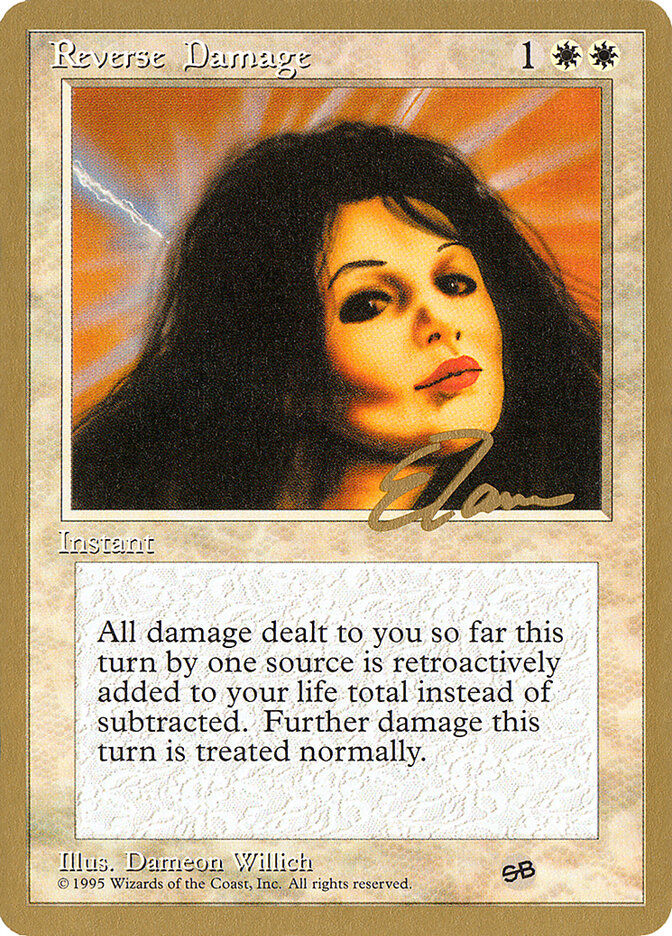Reverse Damage - 1996 Eric Tam (4ED) (SB)