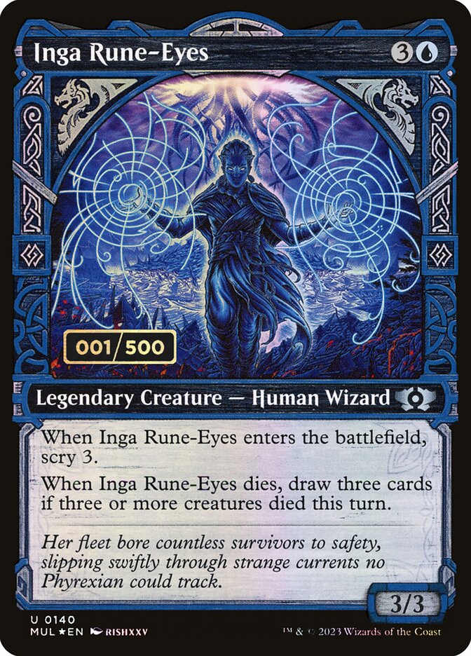 Inga Rune-Eyes (Serial Numbered)