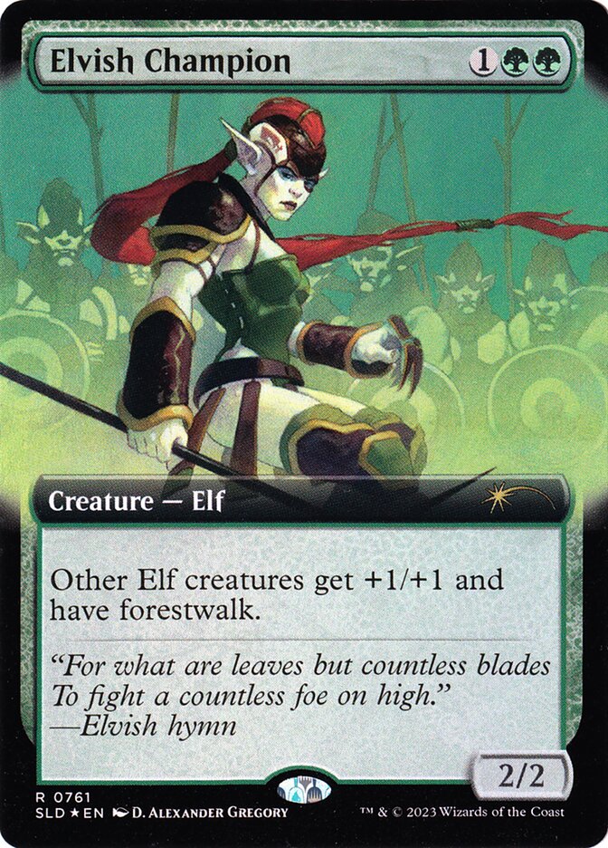 Elvish Champion (Extended Art)