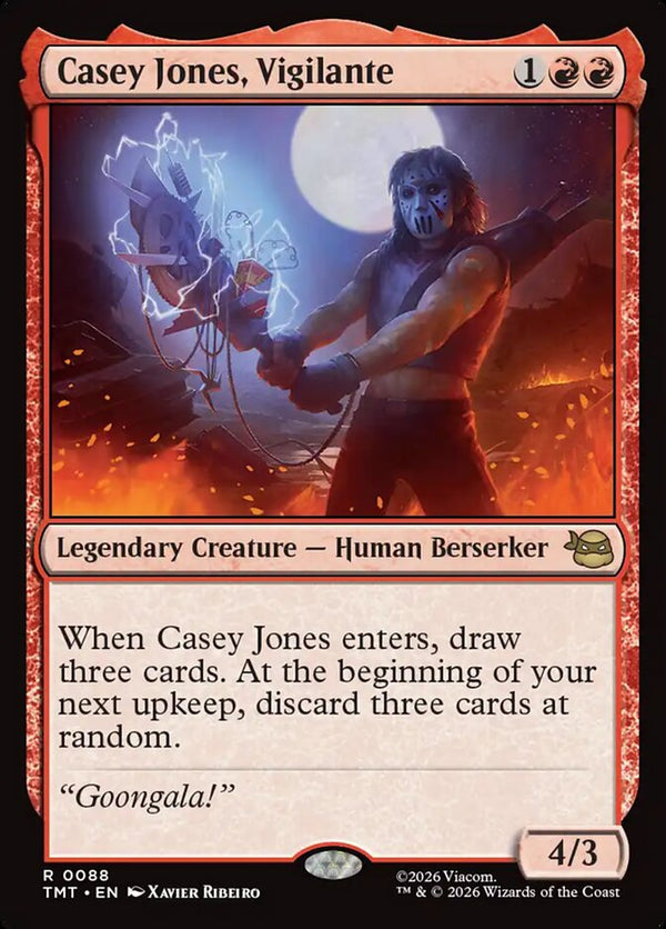 Casey Jones, Vigilante - Magic: The Gathering