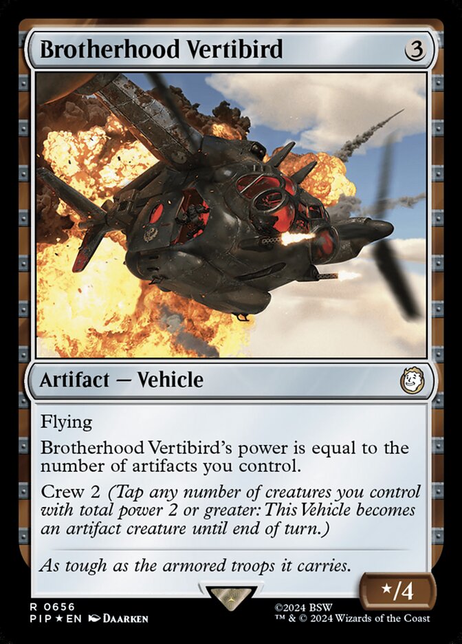 Brotherhood Vertibird (Surge Foil)
