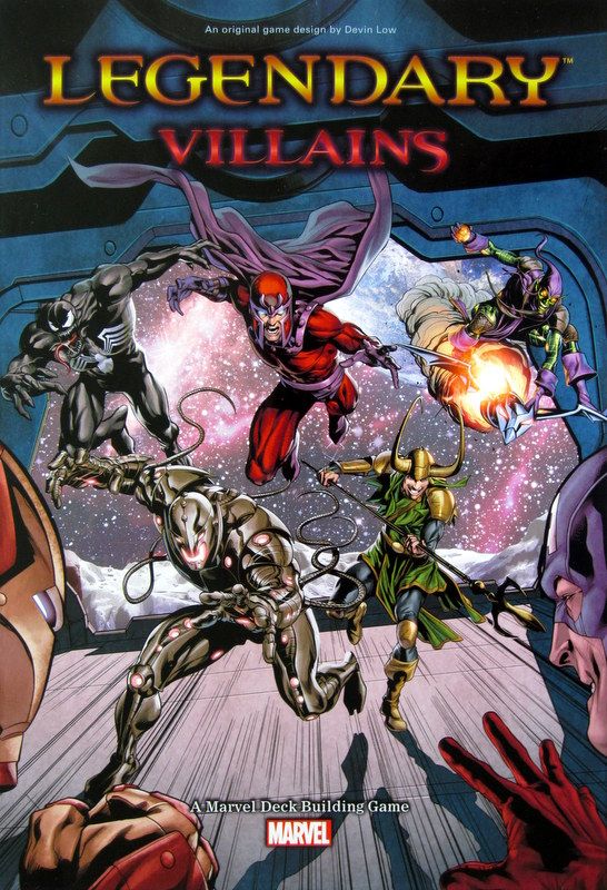 Legendary: A Marvel Deck Building Game – Villains