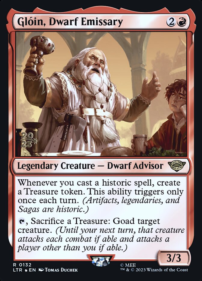 Gloin, Dwarf Emissary