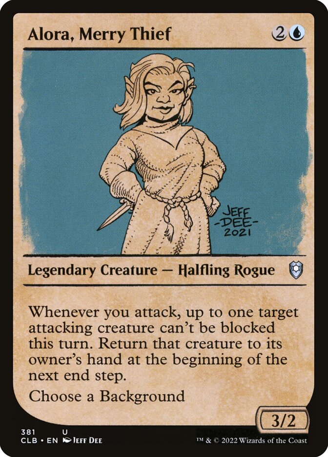 Alora, Merry Thief (Showcase)