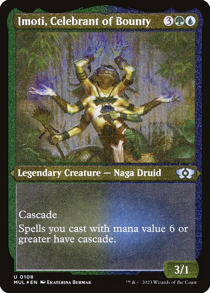 Imoti, Celebrant of Bounty (Foil Etched)