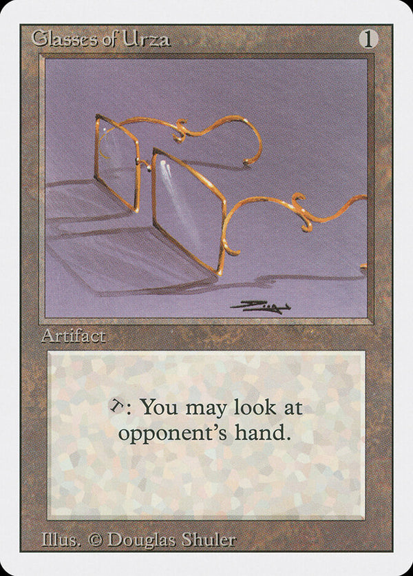 Glasses of Urza - Magic: The Gathering