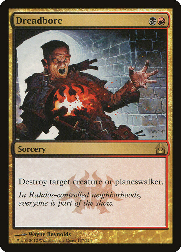 Dreadbore (RTR 157) - Magic: The Gathering