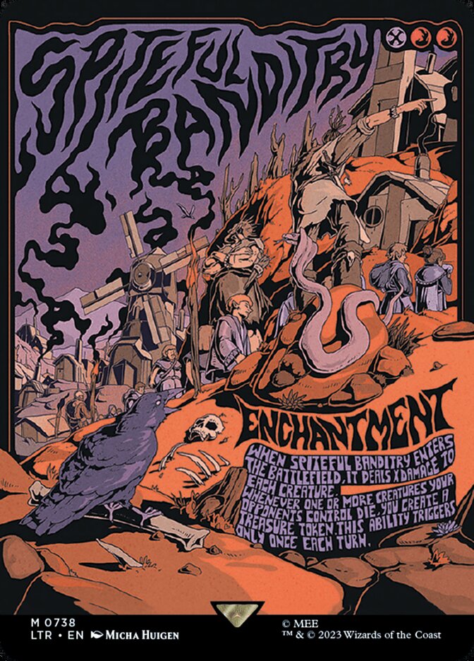 Spiteful Banditry (Borderless Poster)