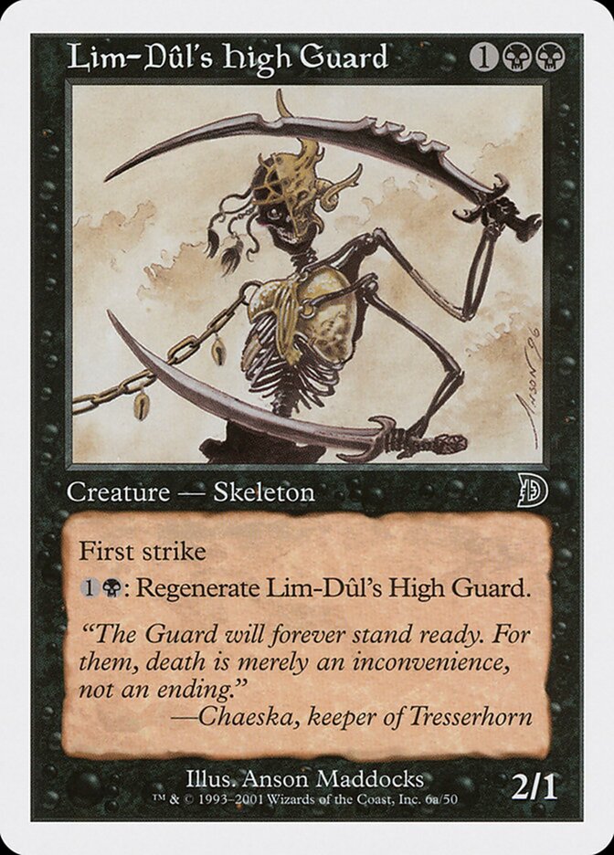 Lim-Dul's High Guard (6a)