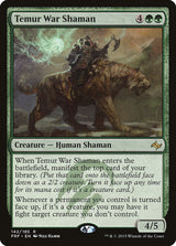 Temur War Shaman - Magic: The Gathering