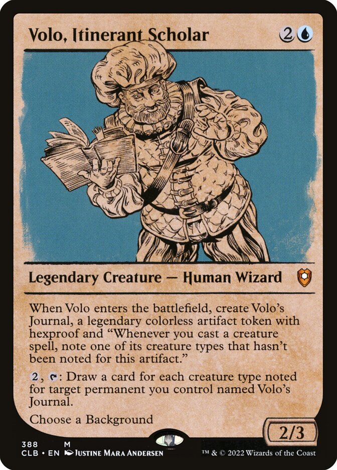 Volo, Itinerant Scholar (Showcase)