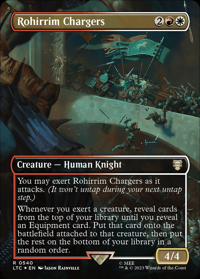 Rohirrim Chargers (Borderless) (Surge Foil)