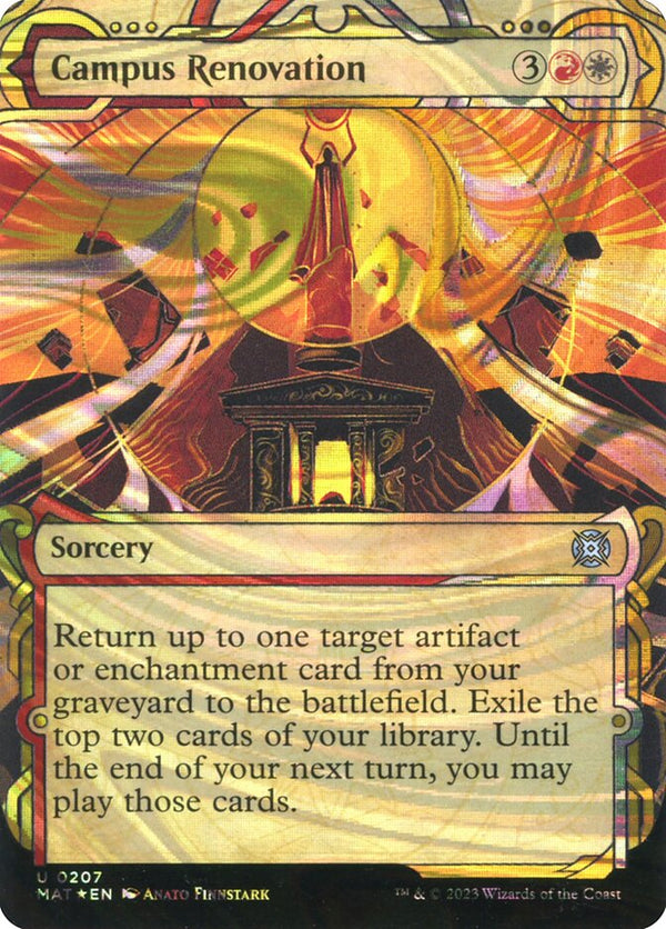 Campus Renovation (Halo Foil) - Magic: The Gathering