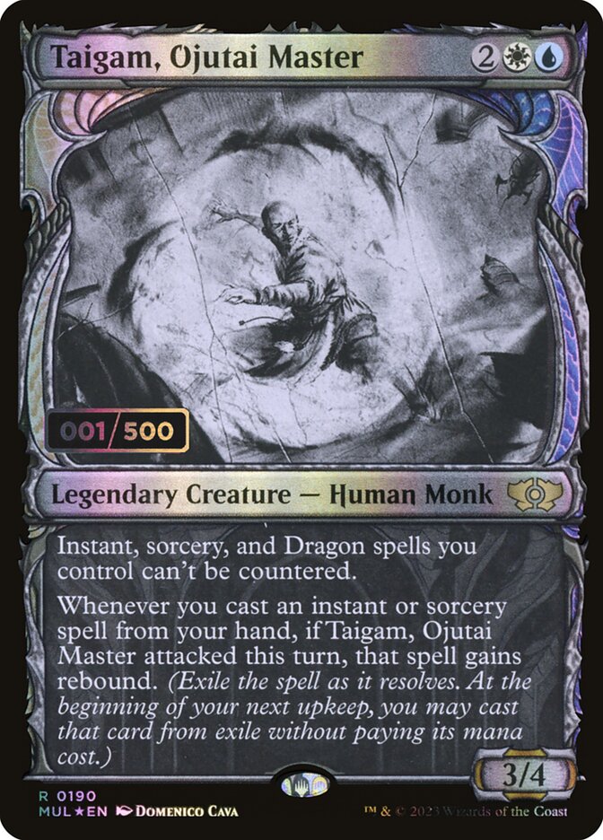 Taigam, Ojutai Master (Serial Numbered)