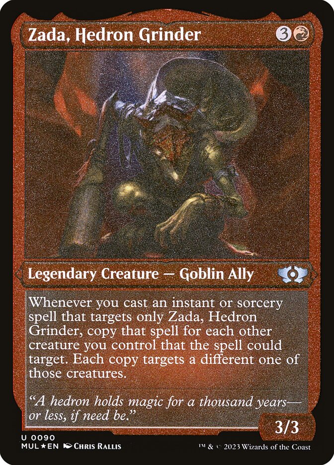 Zada, Hedron Grinder (Foil Etched)