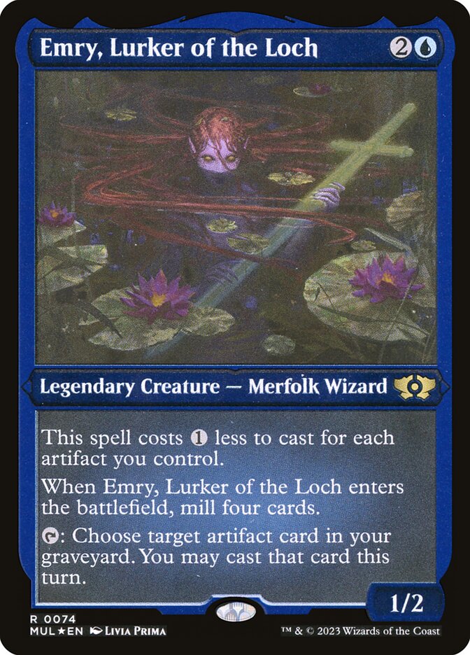 Emry, Lurker of the Loch (Foil Etched)