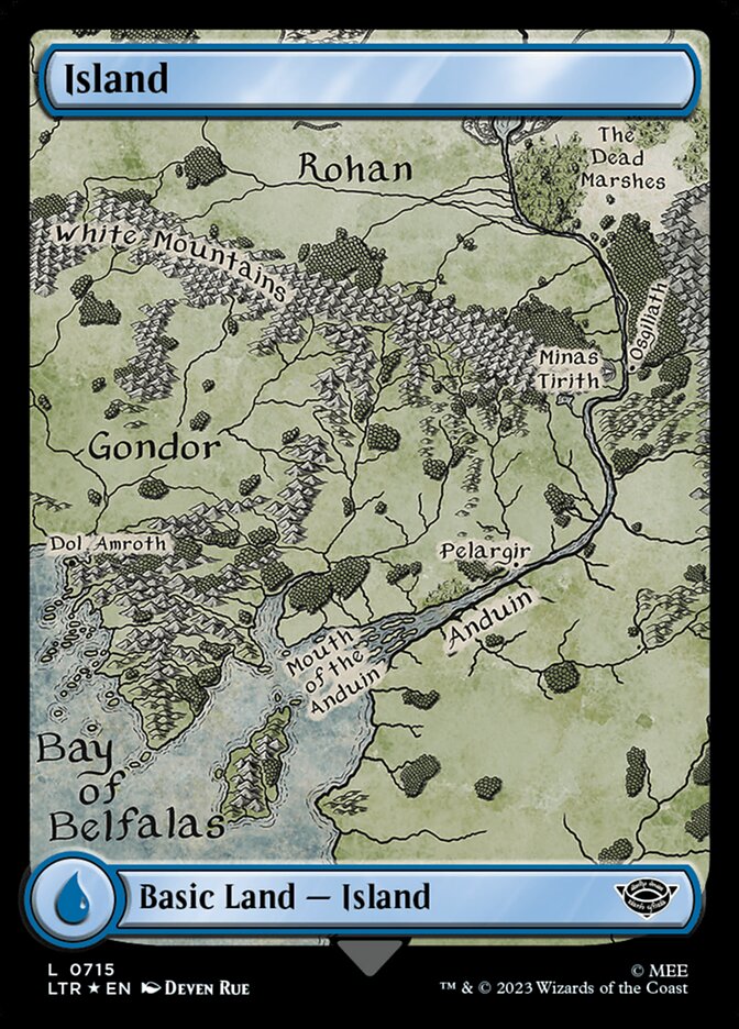 Island (0715) (Surge Foil)