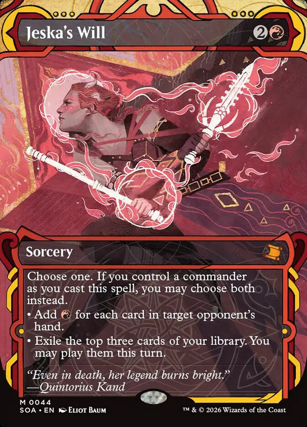 Jeska's Will - Magic: The Gathering