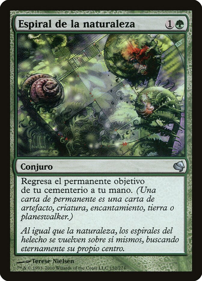 Nature's Spiral (Spanish) - "Espiral de la naturaleza"
